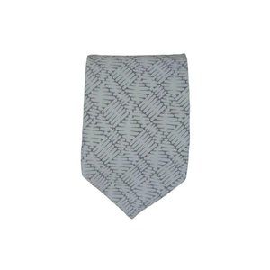 🆕 GIORGIO ARMANI Beige Geometric Silk Tie ITALY 56"- 3,7" NWT